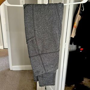 Grey sports leggings